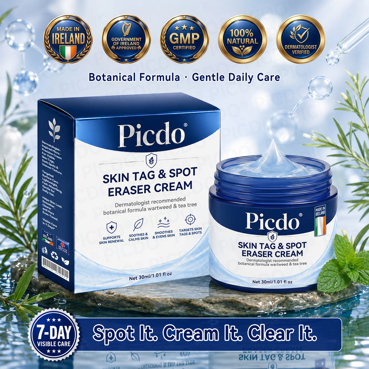 7-Day Skin Tag & Spot Eraser Cream — Gentle, Targeted Care for Smoother-Looking Skinc🌈