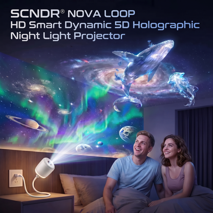 𝗦𝗖𝗡𝑫𝑹® 𝗦𝗺𝒂𝒓𝒕 𝟓𝐃 𝗣𝗿𝗼𝗷𝗲𝗰𝒕𝒊𝒐𝒏 𝗟𝗮𝗺𝗽 🌌