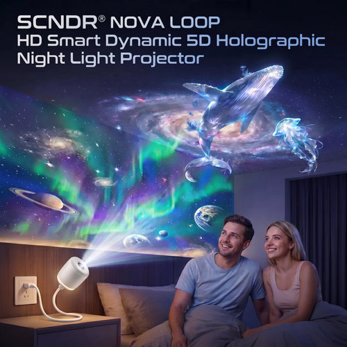 𝐒𝗖𝑵𝘿𝓡® 𝗦𝗺𝗮𝗿𝘁 𝟓𝐃 𝐍𝐢𝐠𝐡𝐭 𝐋𝐢𝐠𝐡𝐭 𝐏𝐫𝐨𝐣𝐞𝐜𝐭𝐨𝐫 🌟